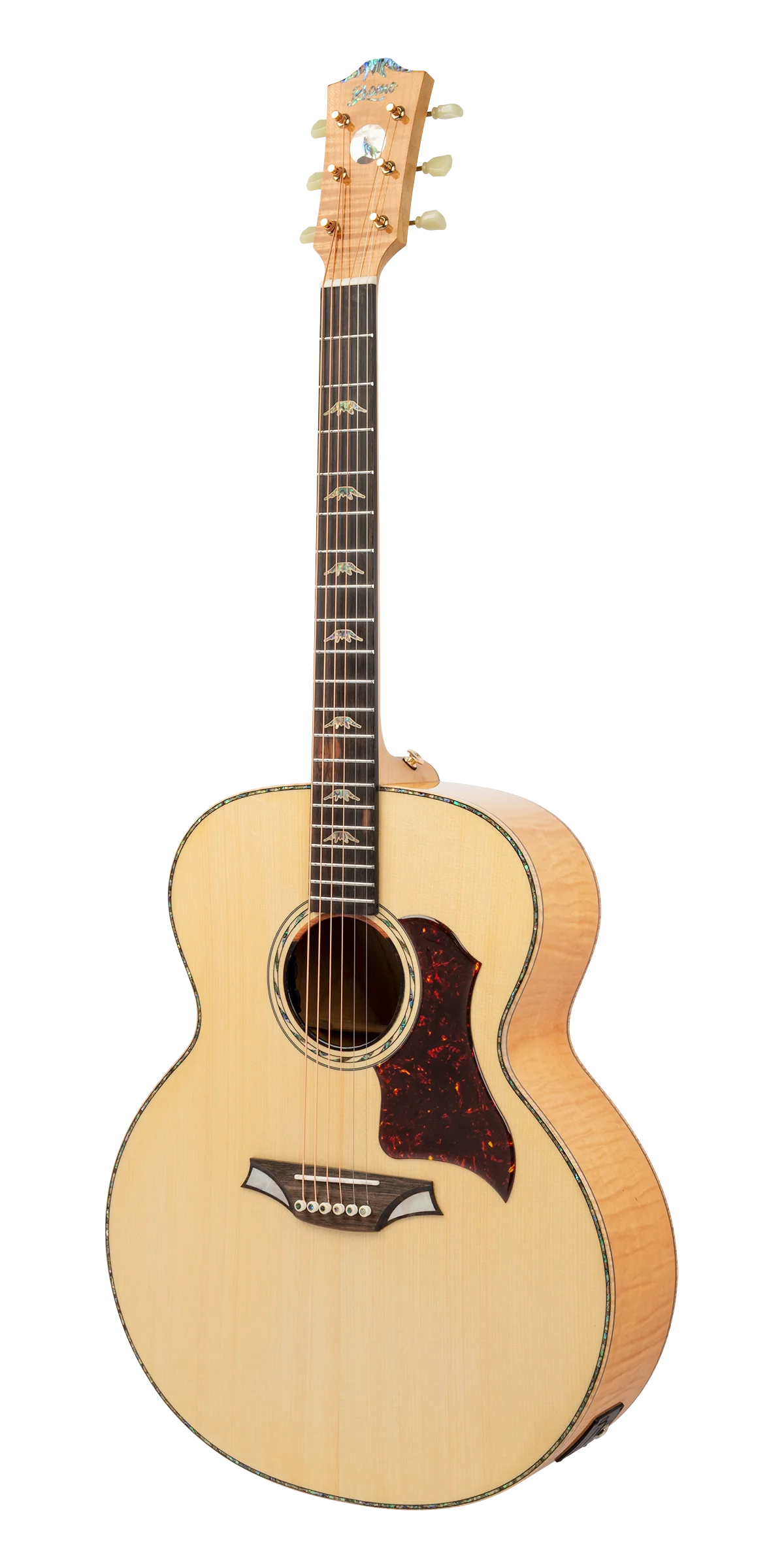 Bromo BAN7E Denali Jumbo Acoustic-Electric Guitar - detail 2