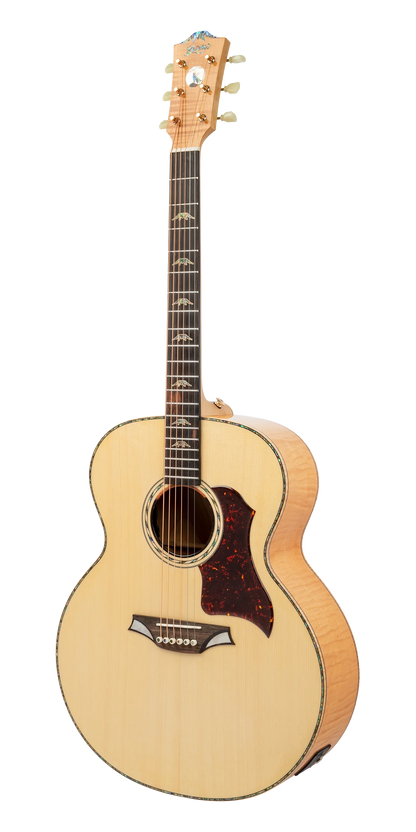 Bromo BAN7E Denali Jumbo Acoustic-Electric Guitar - detail 2