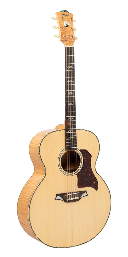 Bromo BAN7E Denali Jumbo Acoustic-Electric Guitar - full instrument