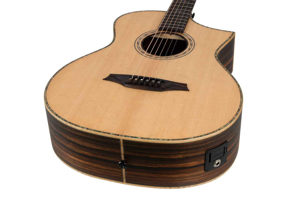 Bromo BAR5CE Concert Cutaway Acoustic-Electric Guitar - detail 6