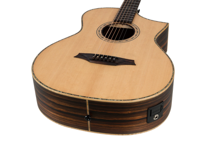 Bromo BAR5CE Concert Cutaway Acoustic-Electric Guitar - detail 6