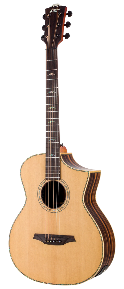 Bromo BAR5CE Concert Cutaway Acoustic-Electric Guitar - detail 2