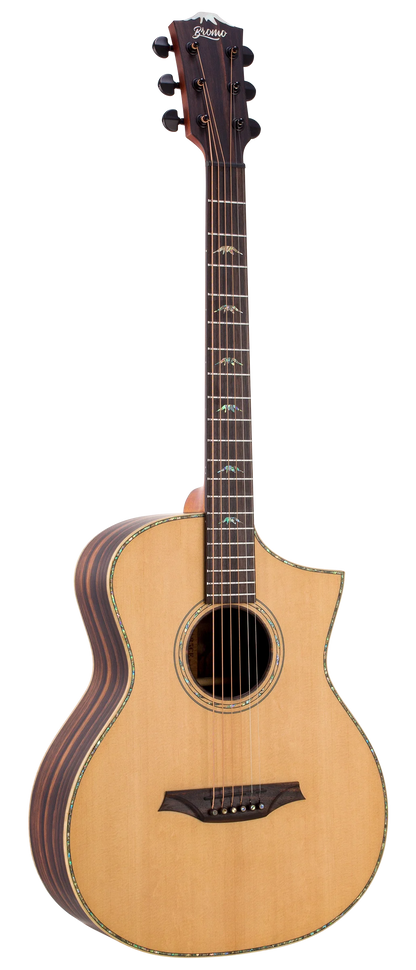 Bromo BAR5CE Concert Cutaway Acoustic-Electric Guitar - full instrument
