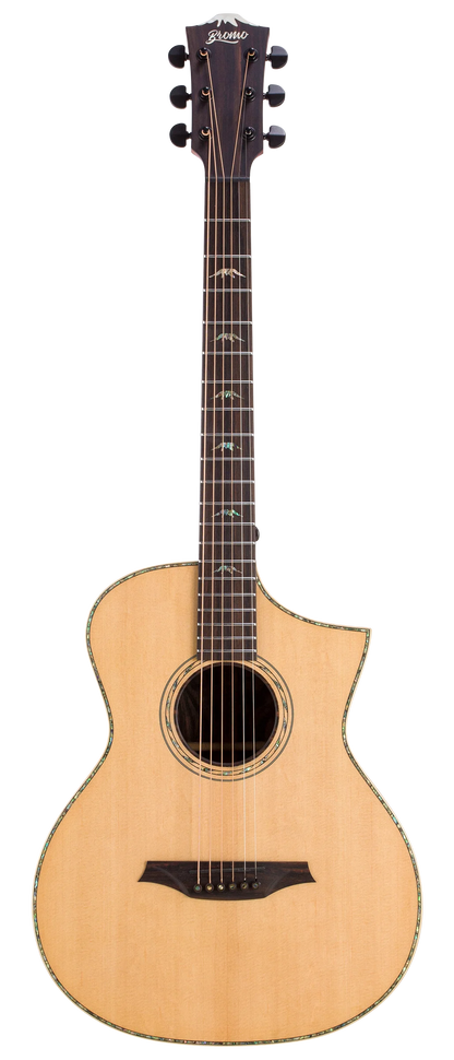 Bromo BAR5CE Concert Cutaway Acoustic-Electric Guitar - detail 1