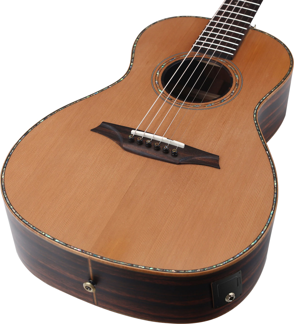 Bromo BAR6E Parlour Acoustic-Electric Guitar - detail 5