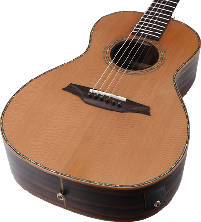 Bromo BAR6E Parlour Acoustic-Electric Guitar - detail 5