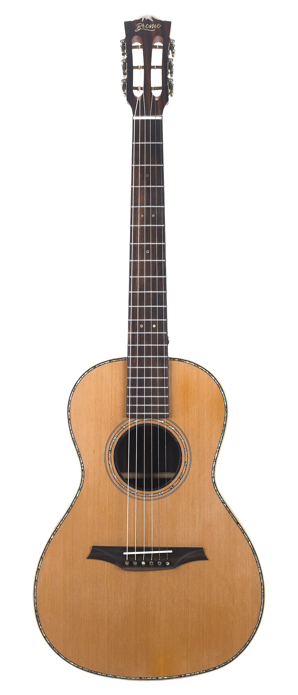 Bromo BAR6E Parlour Acoustic-Electric Guitar - detail 1