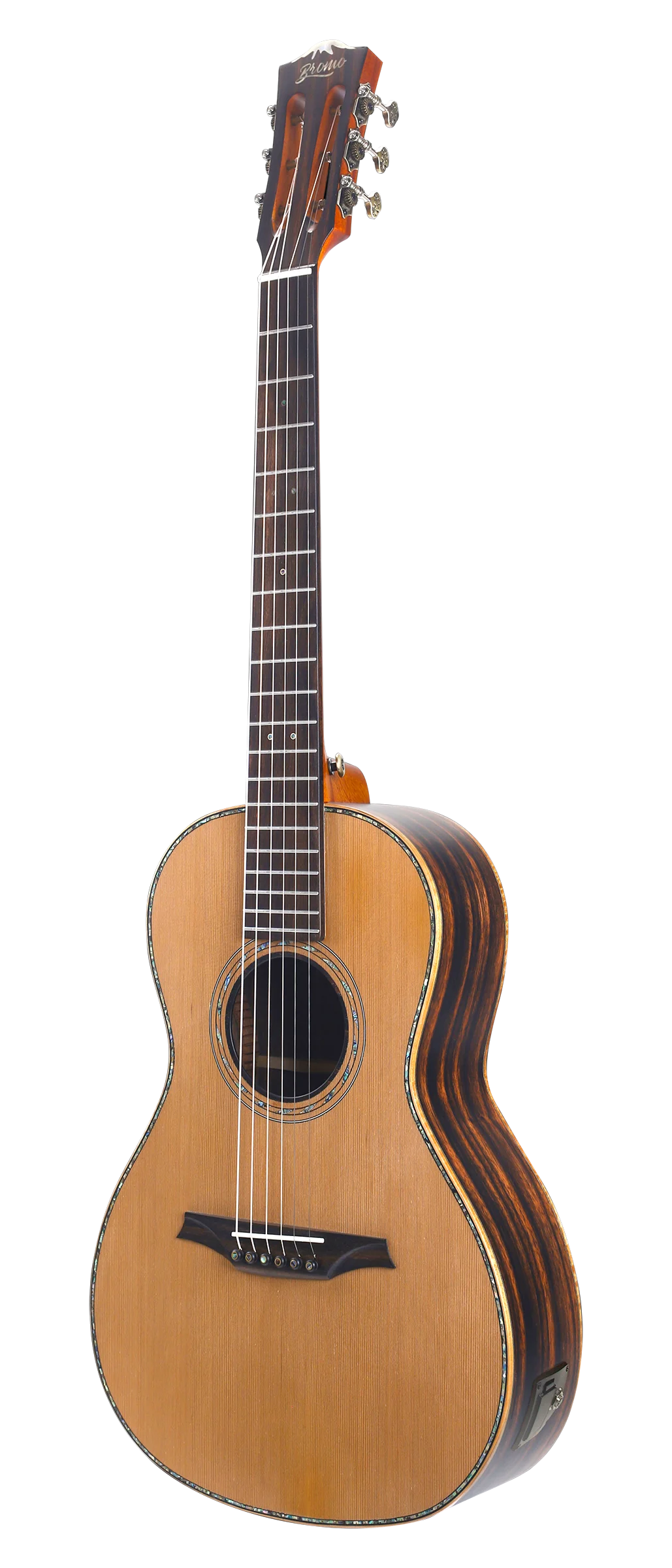 Bromo BAR6E Parlour Acoustic-Electric Guitar - detail 2