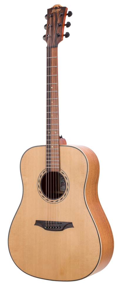 Bromo BAT1 Dreadnought Acoustic Guitar - detail 2