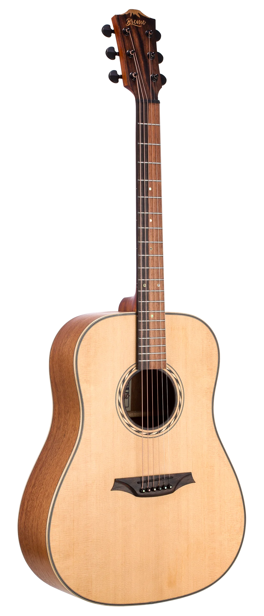 Bromo BAT1 Dreadnought Acoustic Guitar - full instrument