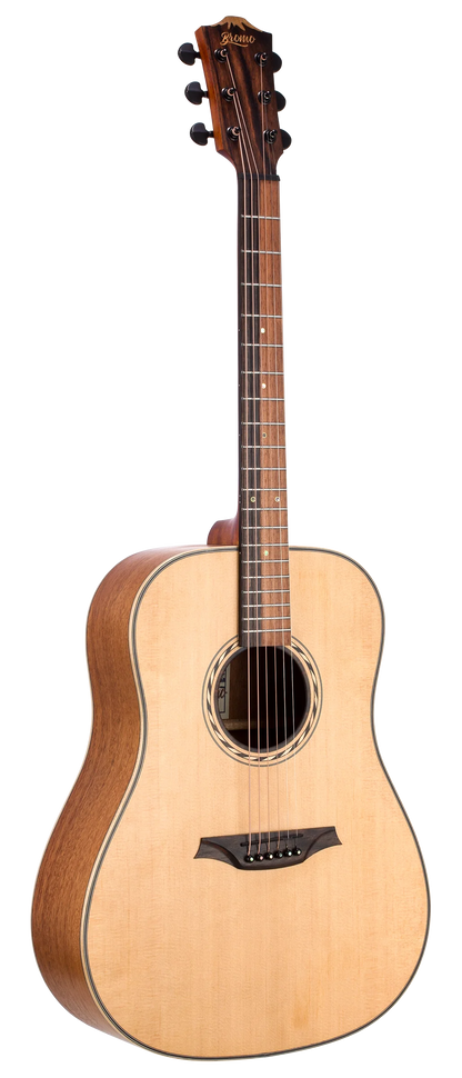 Bromo BAT1 Dreadnought Acoustic Guitar - full instrument