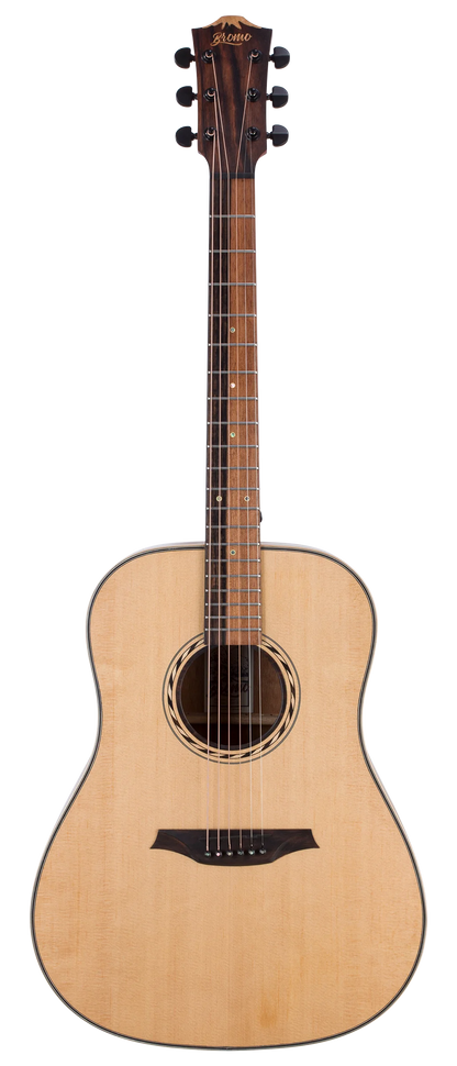 Bromo BAT1 Dreadnought Acoustic Guitar - detail 1