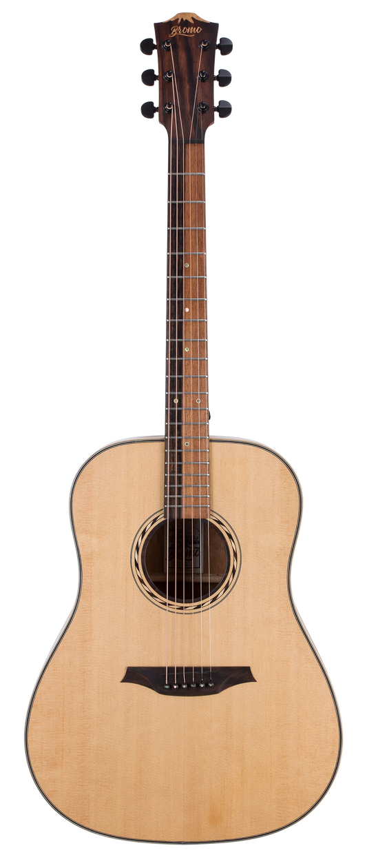 Bromo BAT1 Dreadnought Acoustic Guitar - detail 1