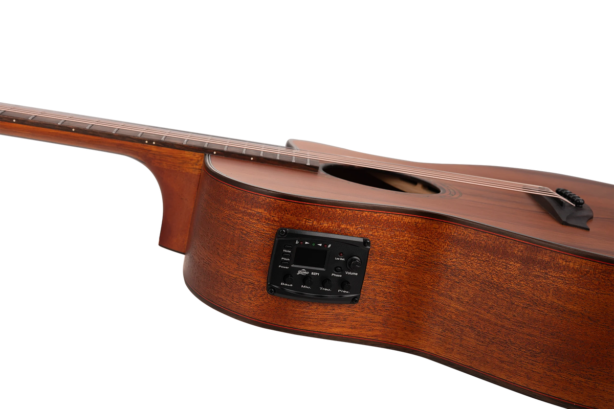 Bromo BAT2MCE Grand Auditorium Cutaway Acoustic-Electric Guitar - detail 7