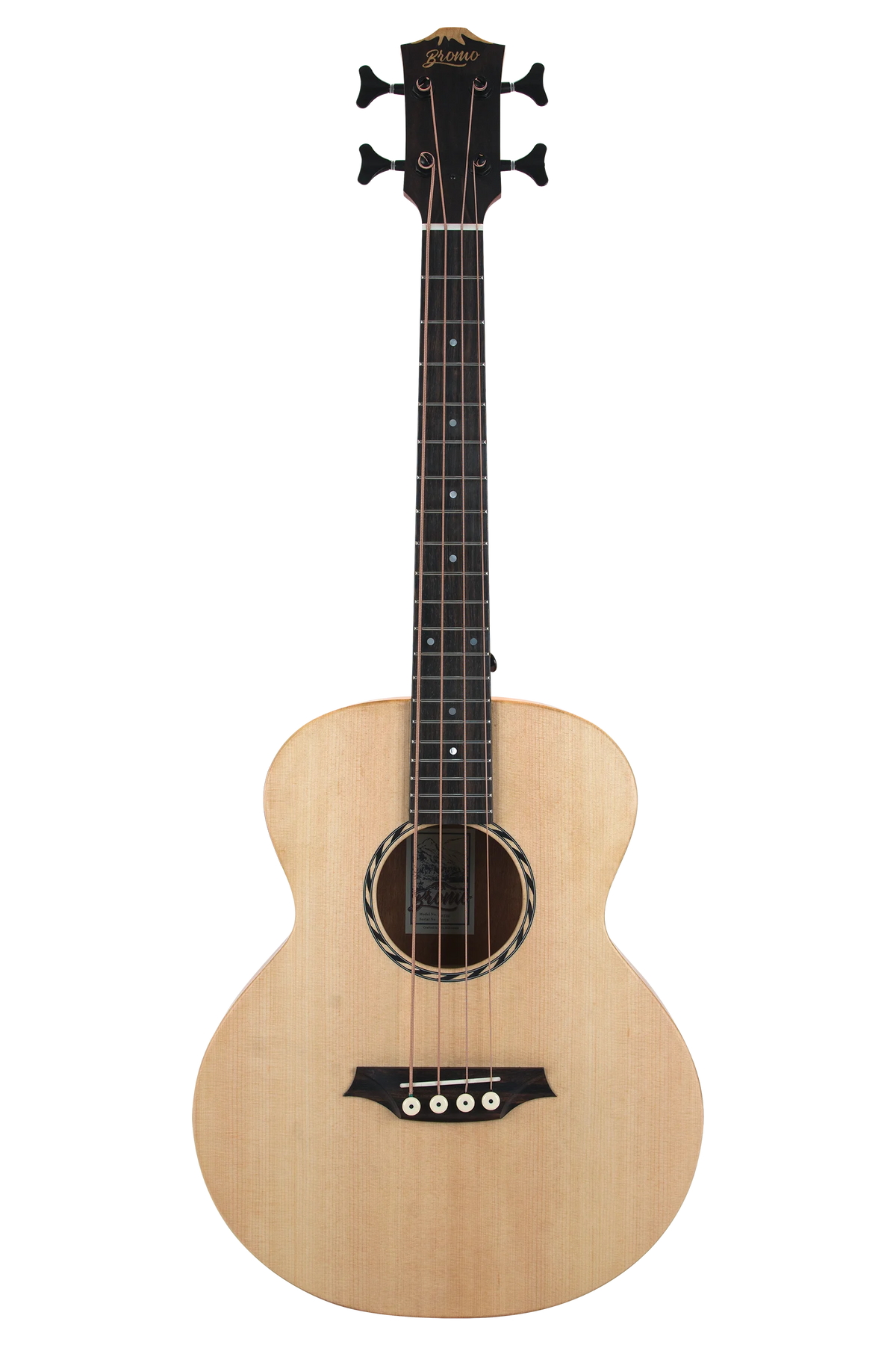 Bromo BAT8E Mini Jumbo Acoustic-Electric Bass - detail 1