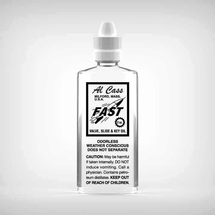 Al Cass Fast Valve, Slide & Key Oil 2oz