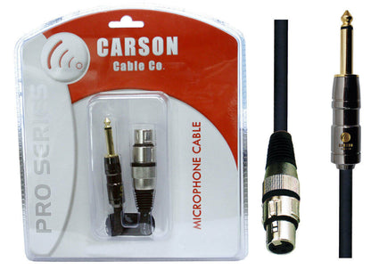 Carson Microphone Cable Professional Heavy Duty XL
