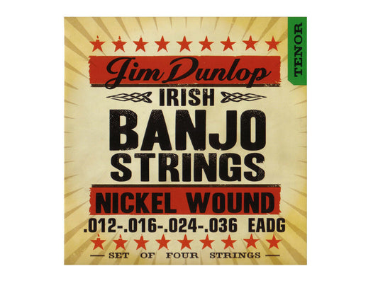 Dunlop Medium Irish Tenor Nickel Wound Banjo Strin