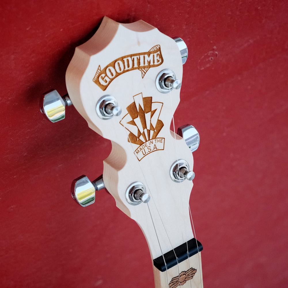 Deering Goodtime Openback 5-String Deco Banjo - detail 2
