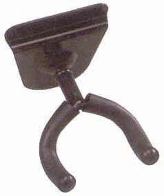 AMS DSU483 Guitar Wall Hanger – Slat Wall Mount, Centre Facing, Swivel Head