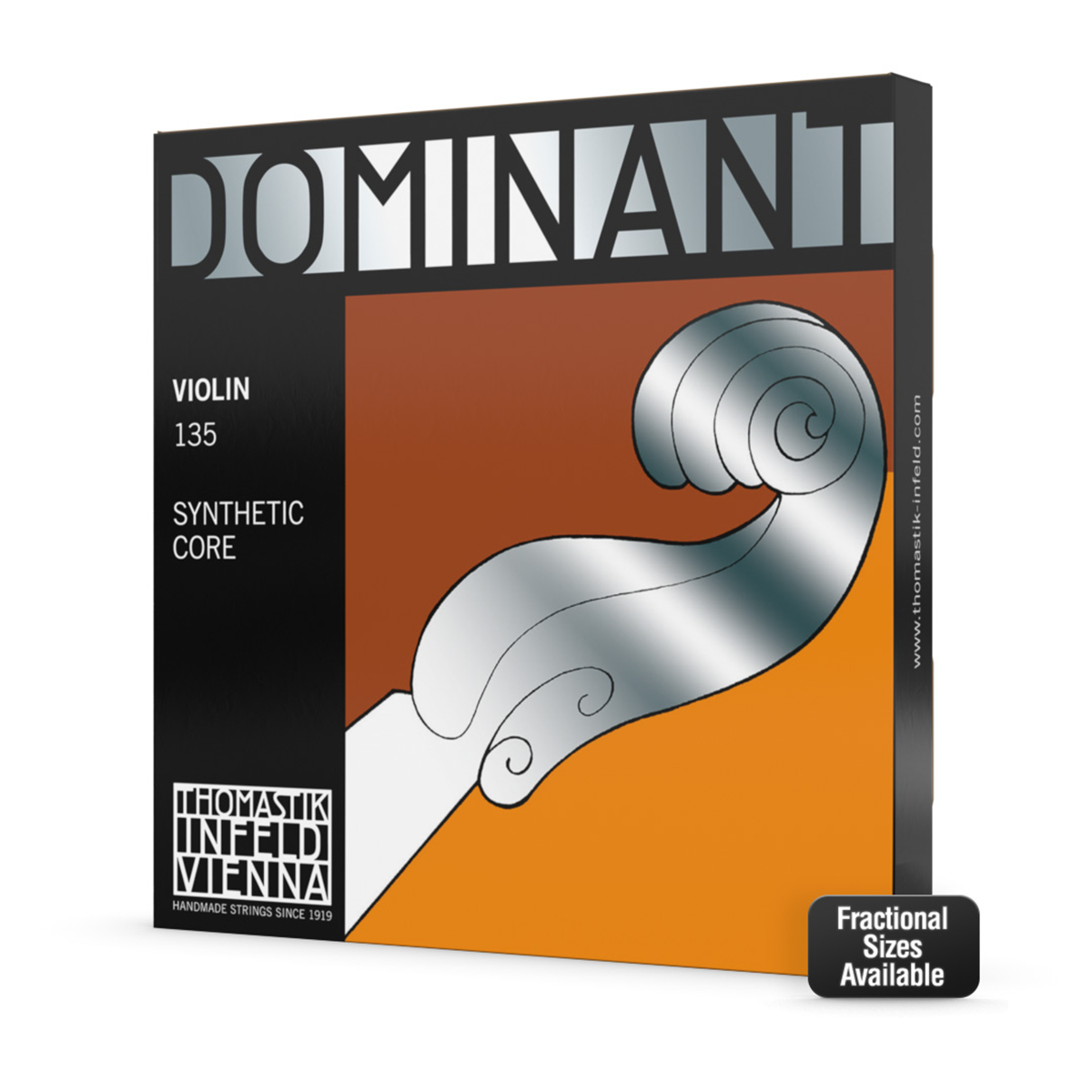 Thomastik 135H Dominant Violin 1/2 String Set