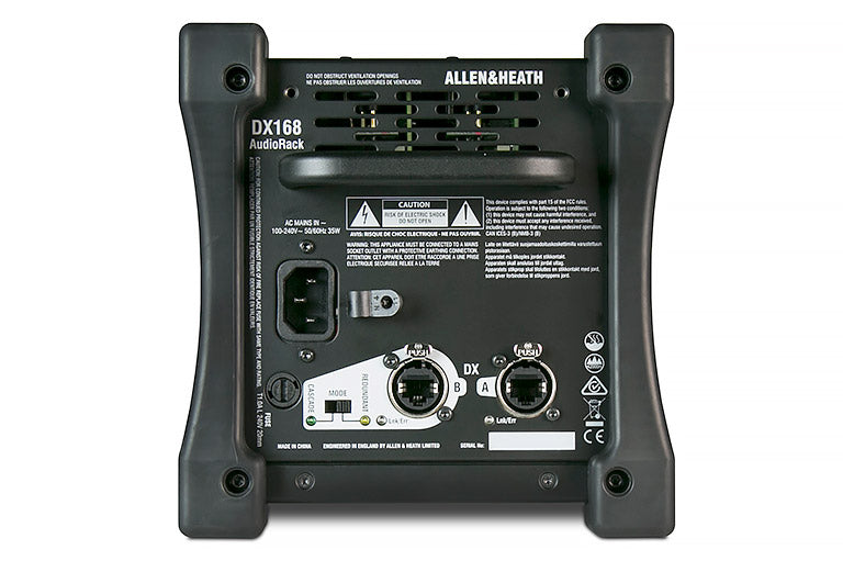 Allen & Heath DX HD AudioRack/stage box with 16 mic/line in, 8 XLR out (SQ, AVANTIS, dLive)