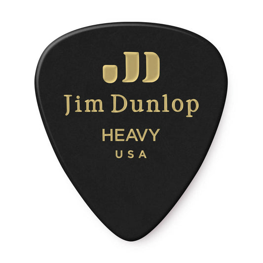 Dunlop 489H Black Classics Heavy Guitar Pick