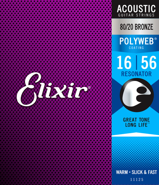 Elixir 11125 Polyweb 80/20 Resonator 16-56