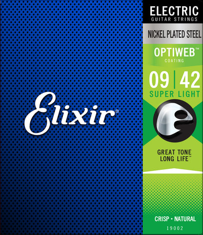 Elixir 19002 Optiweb Electric 9-42 Super Light