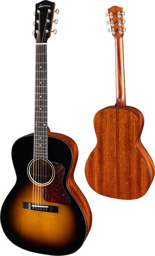 Eastman E1OOSS Deluxe OO Acoustic-Electric Guitar, Sunburst