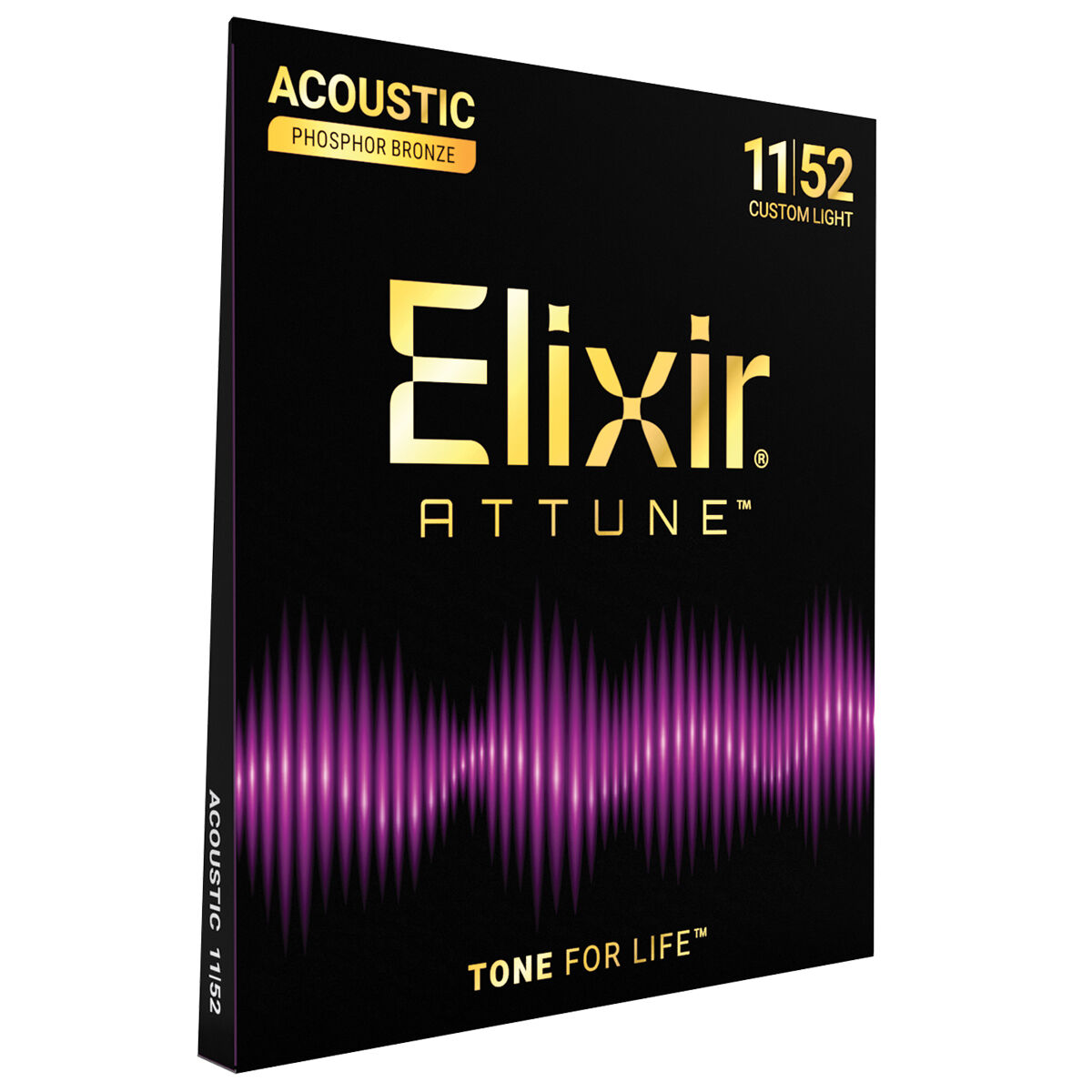 Elixir Attune Phosphor Bronze Custom Light 11-52 [E21027]