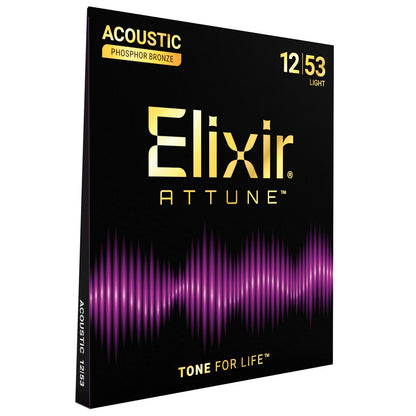 Elixir Attune Phosphor Bronze Light 12-53 [E21052]