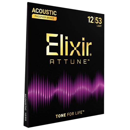 Elixir Attune Phosphor Bronze Light 12-53 [E21052]