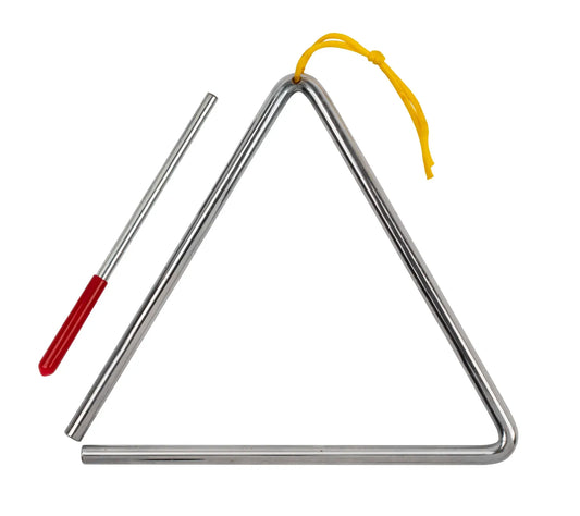 Powerbeat 08 Inch Triangle with Beater and Holder