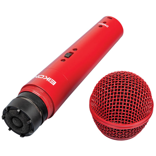 Eikon Vocal Dynamic Red Microphone with Cable [EDM800RD]