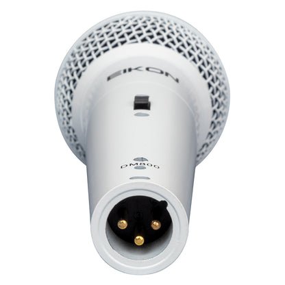 Eikon Vocal Dynamic White Microphone with Cable [EDM800WH]