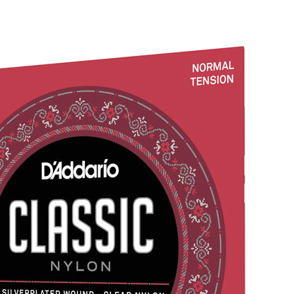 DAddario EJ27N Student Nylon Classical Guitar Strings, Normal Tension