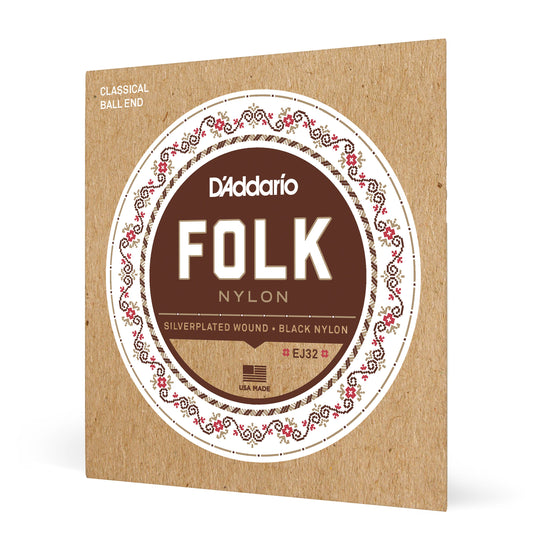 D'Addario - EJ32 - Nylon Ball End 28-45 - Classical Guitar Strings