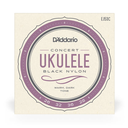D'Addario EJ53C Pro-Arté Rectified Ukulele Strings Hawaiian-Concert