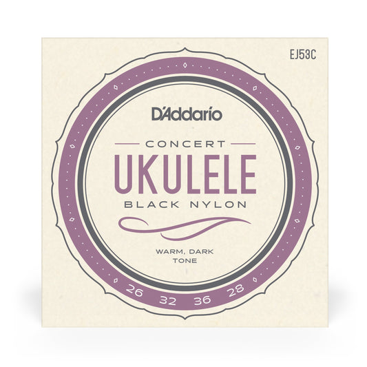 D'Addario EJ53C Pro-Arté Rectified Ukulele Strings Hawaiian-Concert