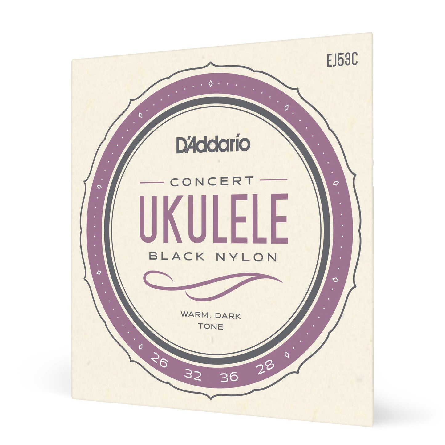 D'Addario EJ53C Pro-Arté Rectified Ukulele Strings Hawaiian-Concert