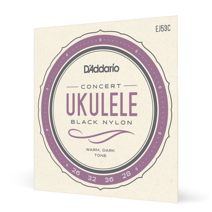 D'Addario EJ53C Pro-Arté Rectified Ukulele Strings Hawaiian-Concert