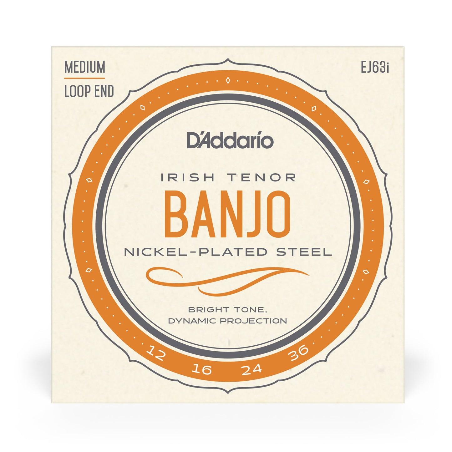 D'Addario EJ63i Irish Tenor Banjo Strings Nickel 9-30