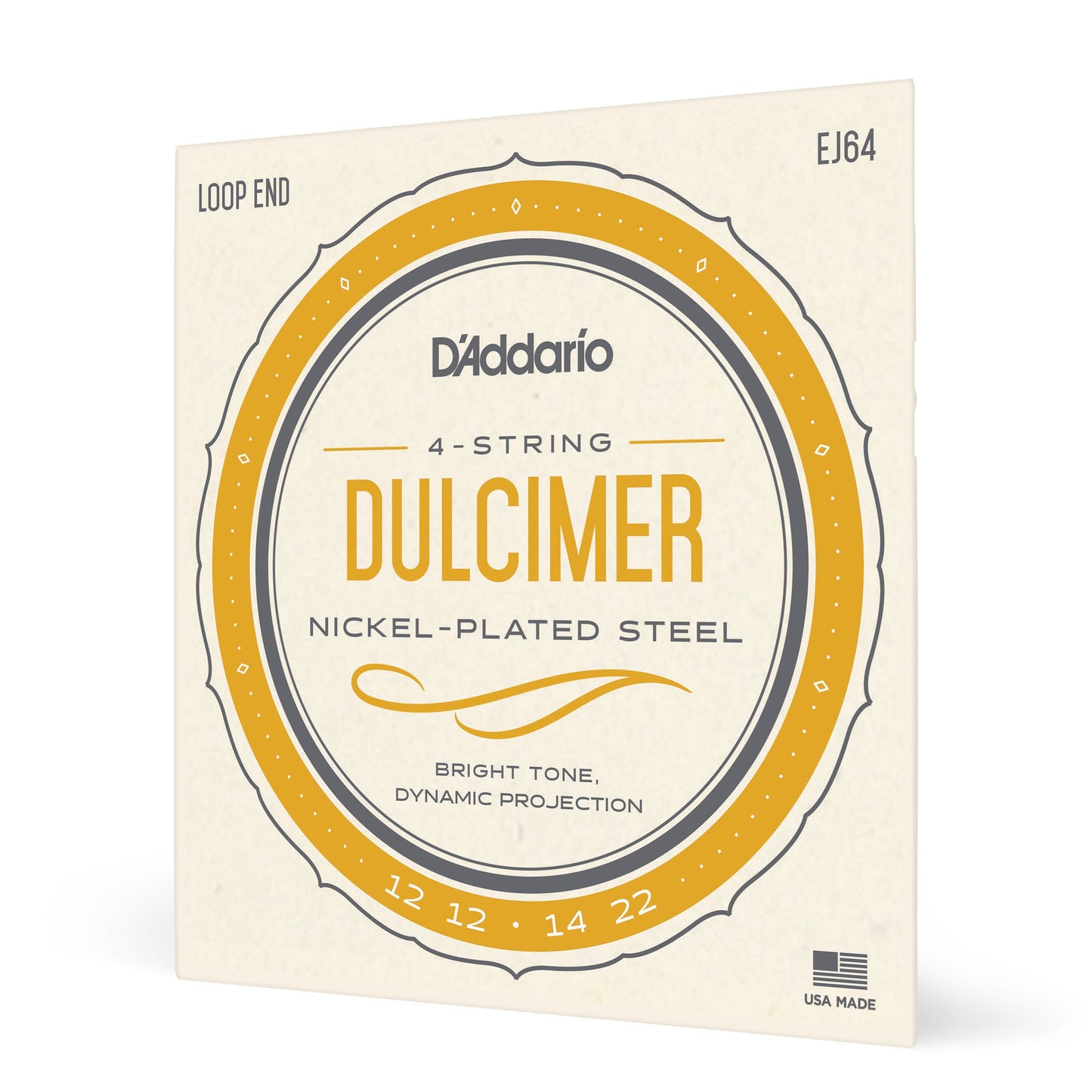 D'Addario  EJ64 4-String Dulcimer Strings