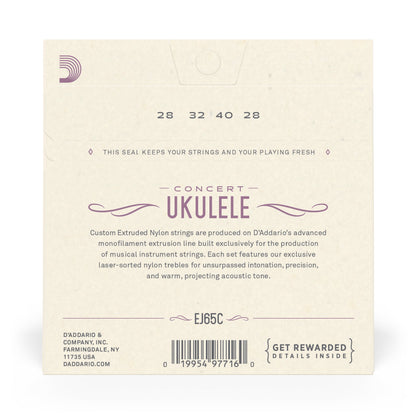 DAddario J65C Concert Ukulele Strings