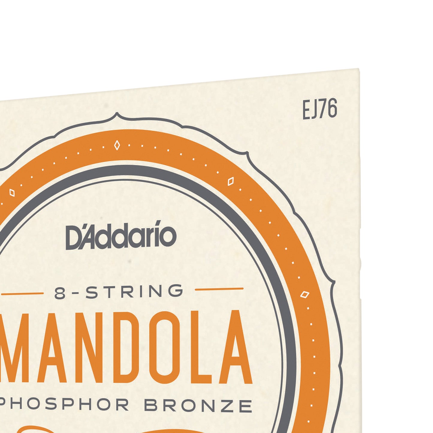 DAddario EJ76 Phosphor Bronze Mandola Strings, Medium, 15-52