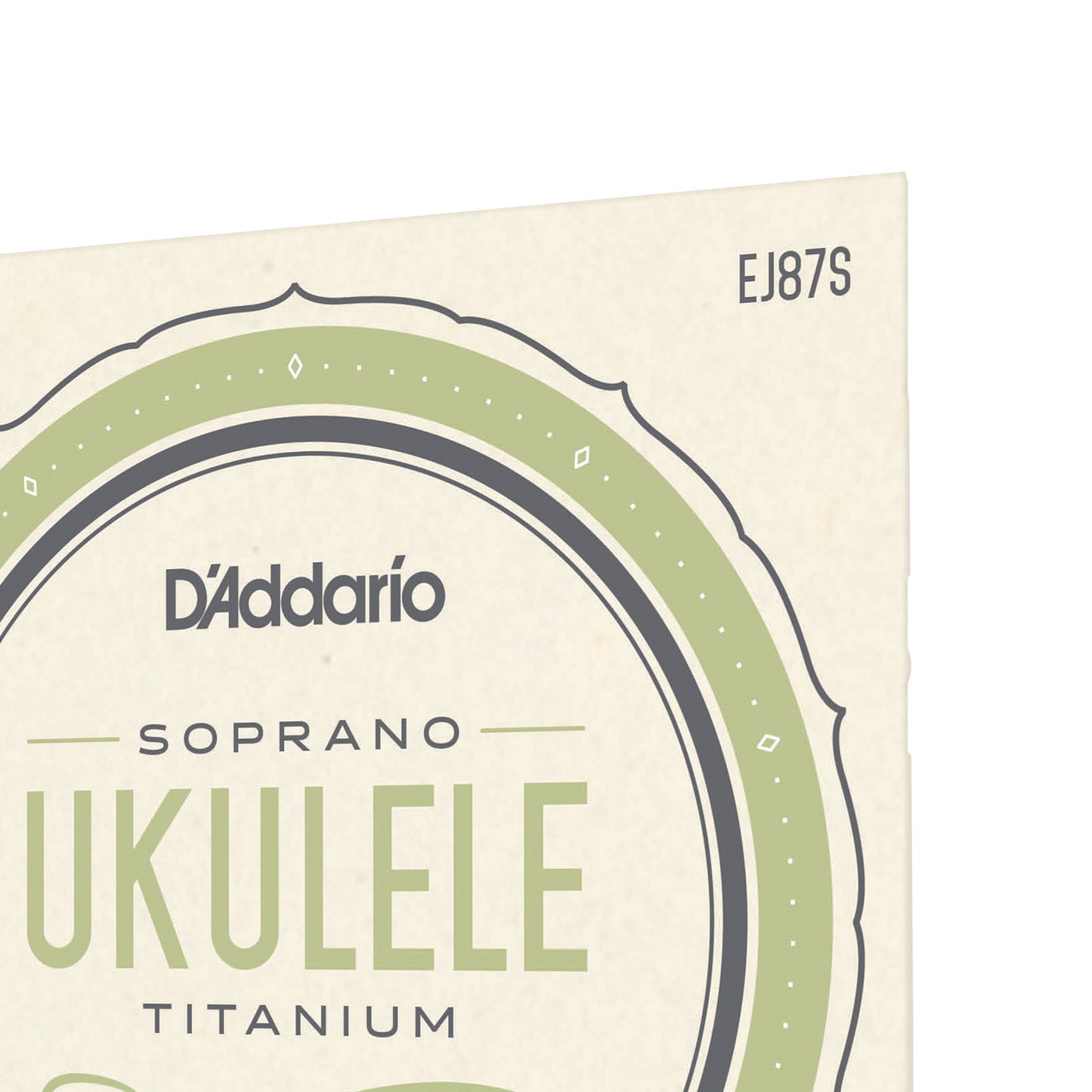 DAddario EJ87S Titanium Ukulele Strings, Soprano