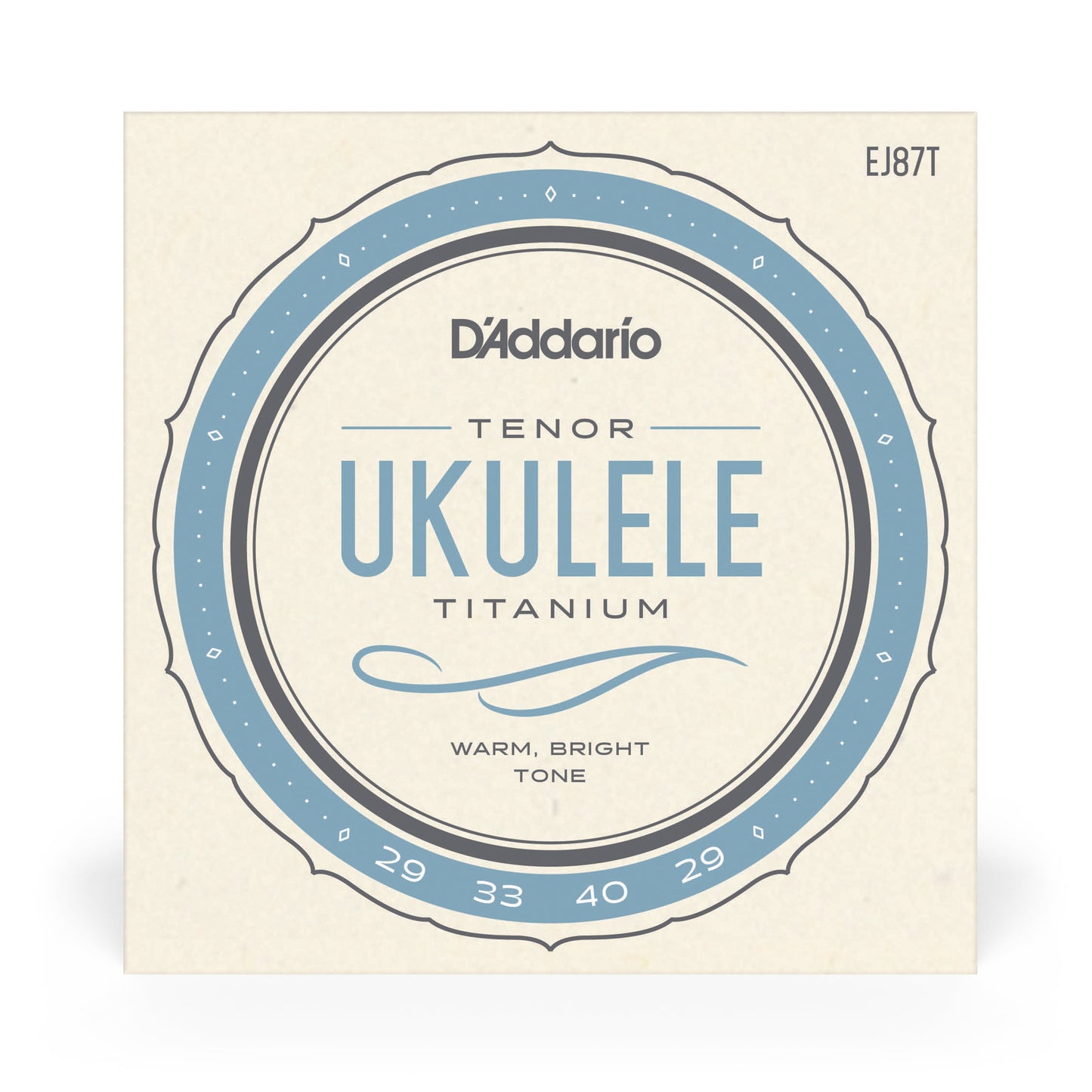 D'Addario EJ87T Titanium Ukulele Strings Tenor