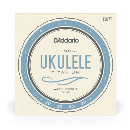 D'Addario EJ87T Titanium Ukulele Strings Tenor