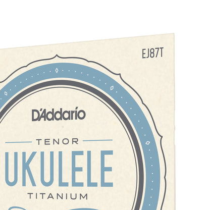 D'Addario EJ87T Titanium Ukulele Strings Tenor